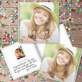Foto Afstuderen Best Wishes Guest Book Notitieboek
