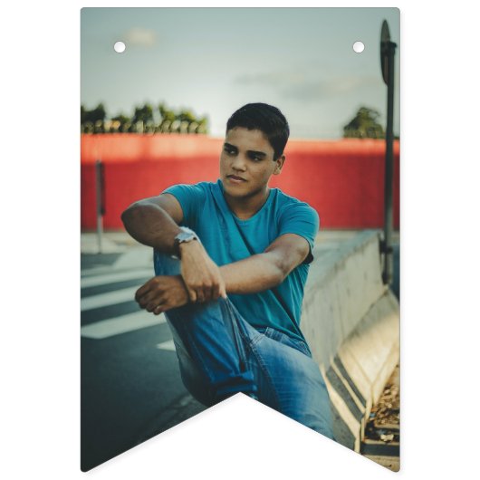 Foto Afstuderen Bunting Flags Vlaggetjes (Eerste vlag)