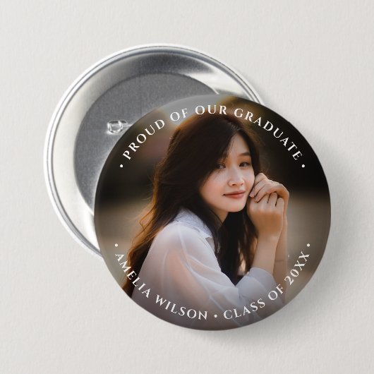 Foto Afstuderen Button (Voorkant /achterkant)