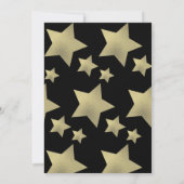 Foto afstuderen Celebration Stars Script Kaart (Achterkant)