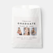 Foto Afstuderen Collage Afstuderen Lichtroze Bedankzakje (Voorkant)