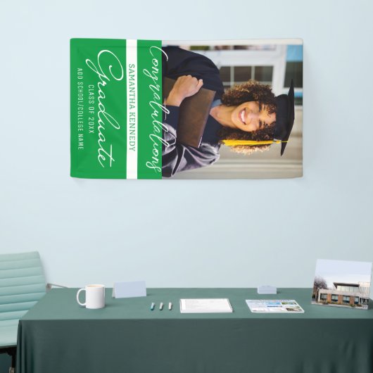 Foto Afstuderen Congrats Afstudeerder Class of 202 Spandoek (Beurs)