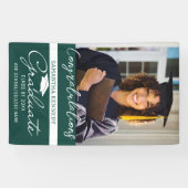 Foto Afstuderen Congrats Afstudeerder Class of 202 Spandoek (Horizontaal)