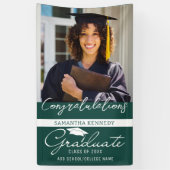 Foto Afstuderen Congrats Afstudeerder Class of 202 Spandoek (Verticaal)