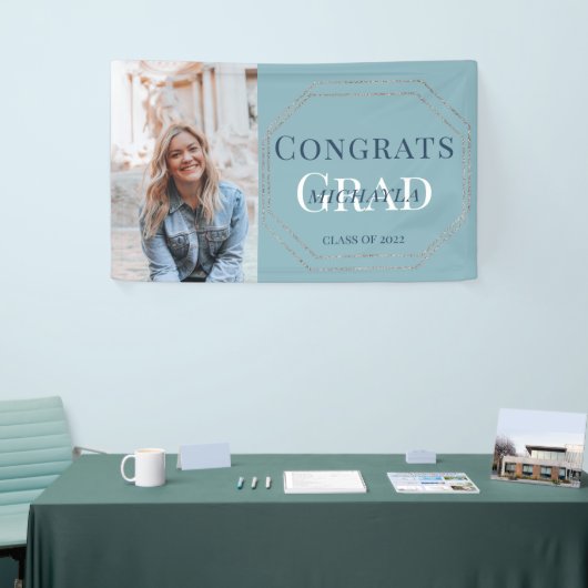 Foto Afstuderen Congrats Afstudeerder Class of 202 Spandoek (Beurs)