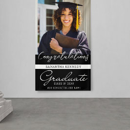 Foto Afstuderen Congrats Afstudeerder Klasse van 2 Spandoek