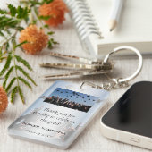 Foto Afstuderen Dank u Favor Gift Sleutelhanger (Voorkant Rechts)