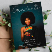 Foto Afstuderen Editable High School Aankondiging