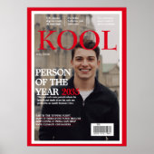 Foto Afstuderen Fake Magazine Hoesje Poster (Voorkant)