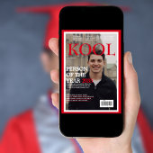 Foto Afstuderen Fake Magazine Hoesje Poster