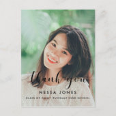 Foto afstuderen Foto: Dank u Briefkaart (Voorkant)