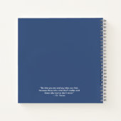 Foto Afstuderen Gastenboek Keepsake Notitieboek (Achterkant)