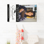 Foto Afstuderen Gefeliciteerd Afstudeerder 2025 Zw Spandoek (Insitu)