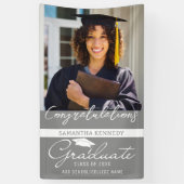 Foto Afstuderen Gefeliciteerd Afstudeerklas 2026 G Spandoek (Verticaal)