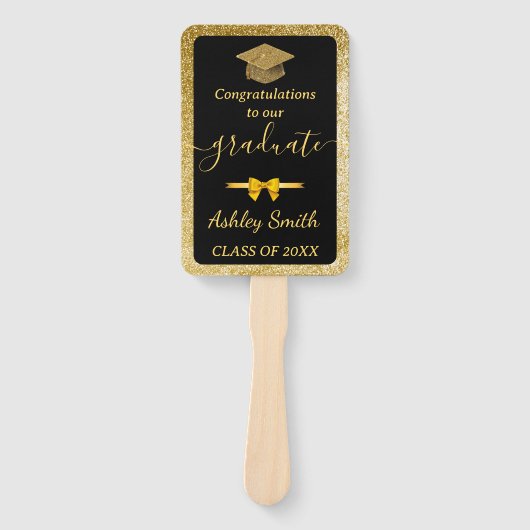 foto Afstuderen Hand Fan Handwaaier (Voorkant)