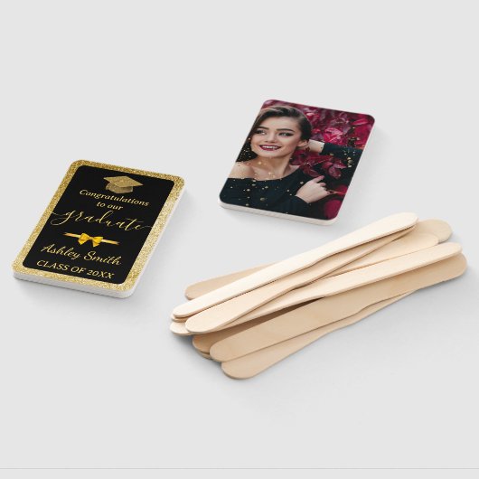 foto Afstuderen Hand Fan Handwaaier (Niet-gemonteerd)