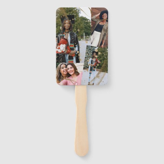 Foto afstuderen handwaaier (Achterkant)