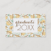 Foto Afstuderen | Hangende sleuven Contactkaartje (Achterkant)