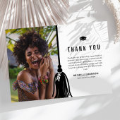 Foto Afstuderen - Hartelijk dank Bedankkaart