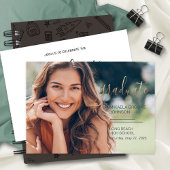 Foto afstuderen High School Aankondiging