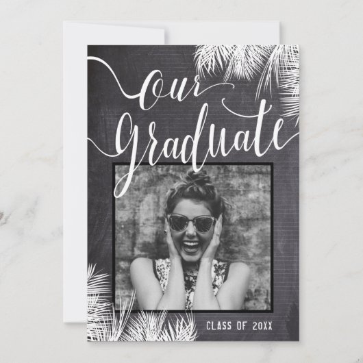 Foto Afstuderen Kaart (Voorkant)