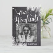 Foto Afstuderen Kaart (Staand voorkant)