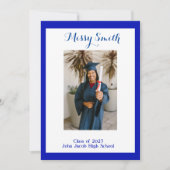 Foto Afstuderen, klasse 2023 Blue Kaart (Voorkant)