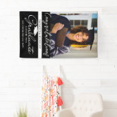 Foto Afstuderen Klasse van 2025 Black Congrats Afs Spandoek (Insitu)