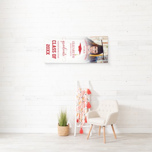 Foto Afstuderen Klasse van 20XX Afstuderen deur Spandoek (Insitu)