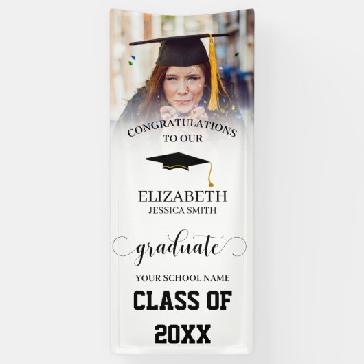 Foto Afstuderen Klasse van 20XX Afstuderen deur Spandoek (Verticaal)