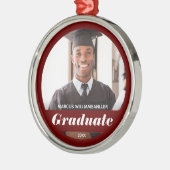 Foto Afstuderen Metalen Ornament (Links)
