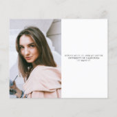 Foto afstuderen Modern 6 Flyer (Achterkant)