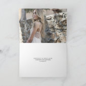 Foto afstuderen Modern 7 Kaart (Binnen)