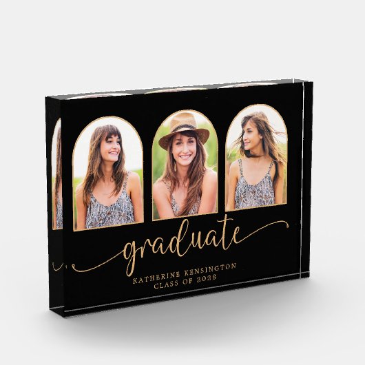 Foto Afstuderen Modern Gold Arch 3 (Links)