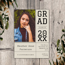 Foto Afstuderen Open House | Belige uitnodiging