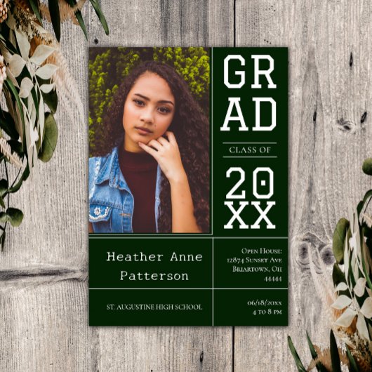 Foto Afstuderen Open House | Emerald Green Kaart