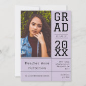 Foto Afstuderen Open House | Lavender Kaart (Voorkant)