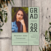 Foto Afstuderen Open House | Sage Green Kaart