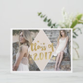 Foto Afstuderen Open Huis Uitnodiging (Staand voorkant)