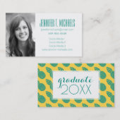 Foto Afstuderen | Panassenpatroon Contactkaartje (Voorkant / Achterkant)