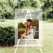 Foto-Afstuderen personaliseren | Afstuderen welkom Acryl Bord