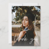 Foto Afstuderen Pet Chalkboard V Hartelijk dank Kaart (Voorkant)