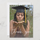 Foto Afstuderen Pet Verticaal W Hartelijk dank Kaart (Voorkant)