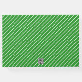 Foto Afstuderen School Groen en Wit Gastenboek (Achterkant)