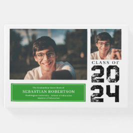 Foto Afstuderen School Groen en Wit Gastenboek