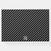 Foto Afstuderen School Zwart-wit Gastenboek (Achterkant)