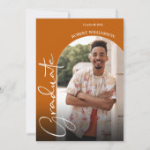 Foto afstuderen Script Kaart (Voorkant)