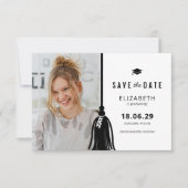 Foto Afstuderen Sla de datumkaarten op Save The Date (Voorkant)
