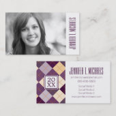 Foto Afstuderen | Transportachtergrond Contactkaartje (Voorkant / Achterkant)