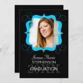 Foto Afstuderen Uitnodiging (Voorkant / Achterkant)